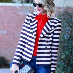 NWT size 10 CAbi Cruise Blazer Nautical Jacket